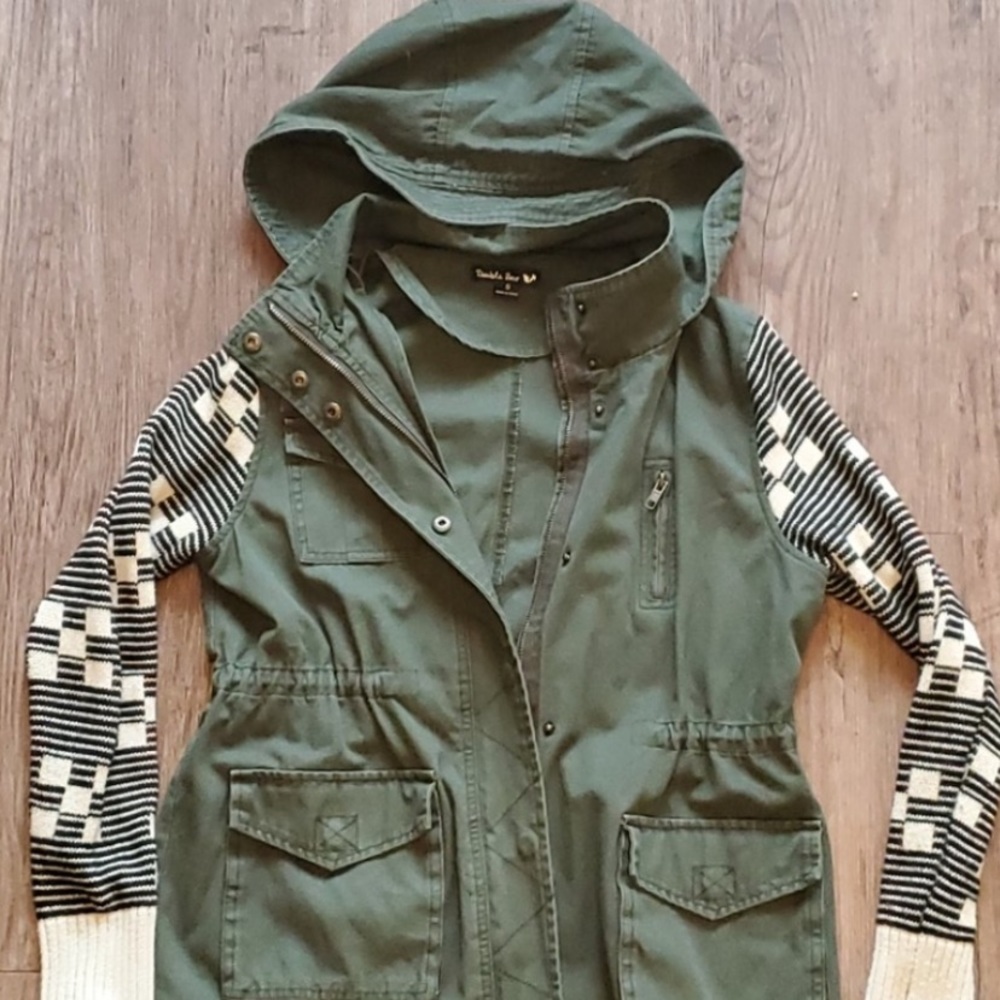 Dark green jacket